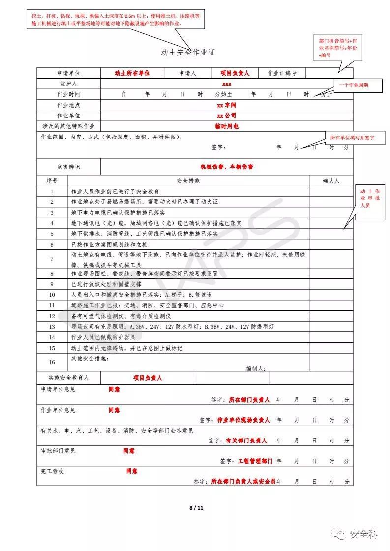 高處作業證